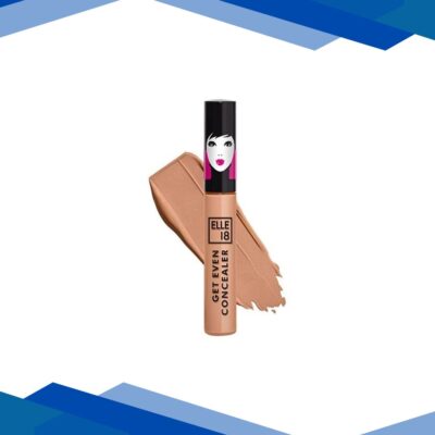 Elle 18 Get Even Concealer, Shell, Buildable Coverage, For Dark spots & Fine Lines 5.4 ml