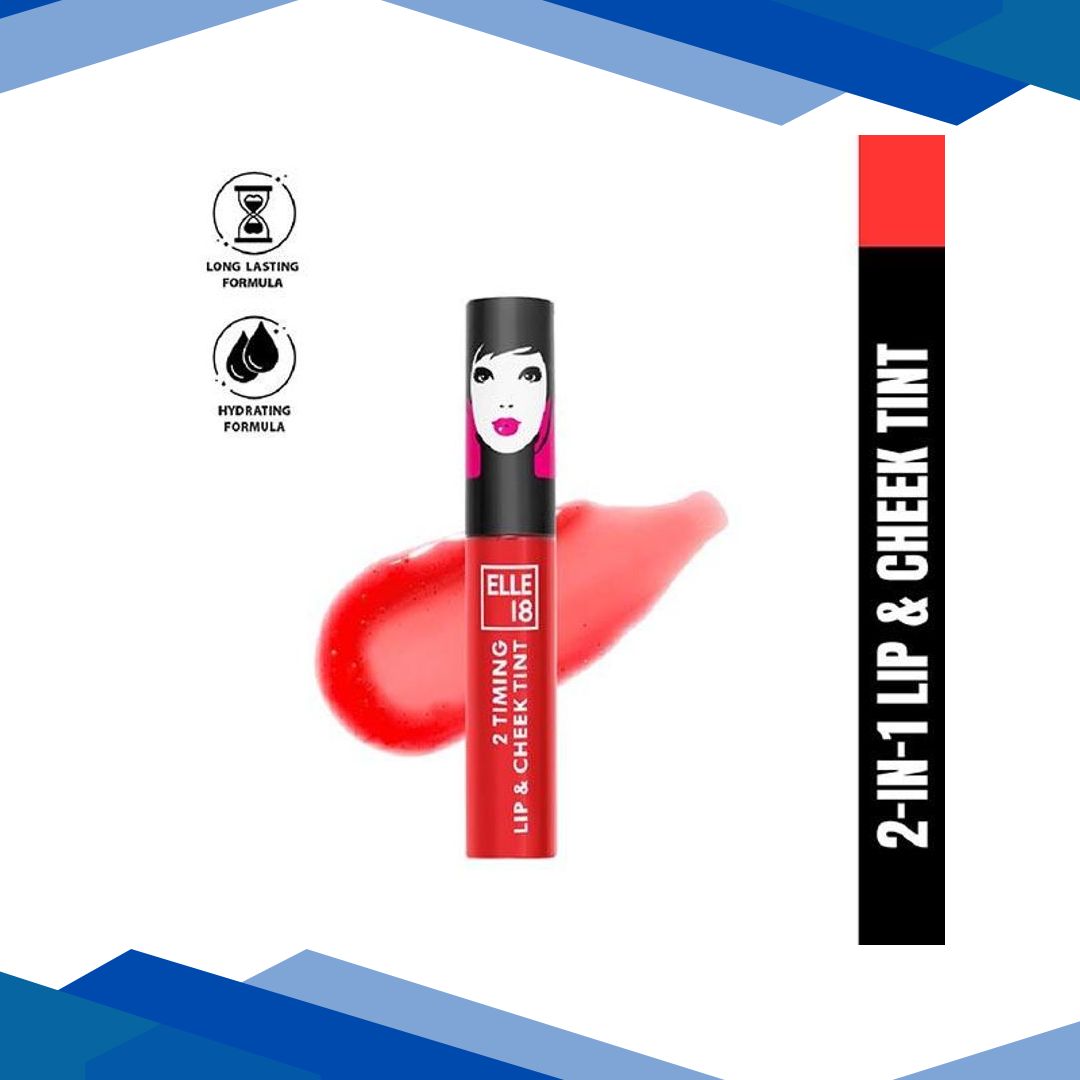 Elle18 2 Timing Lip and Cheek Tint Tropicana 4 ml