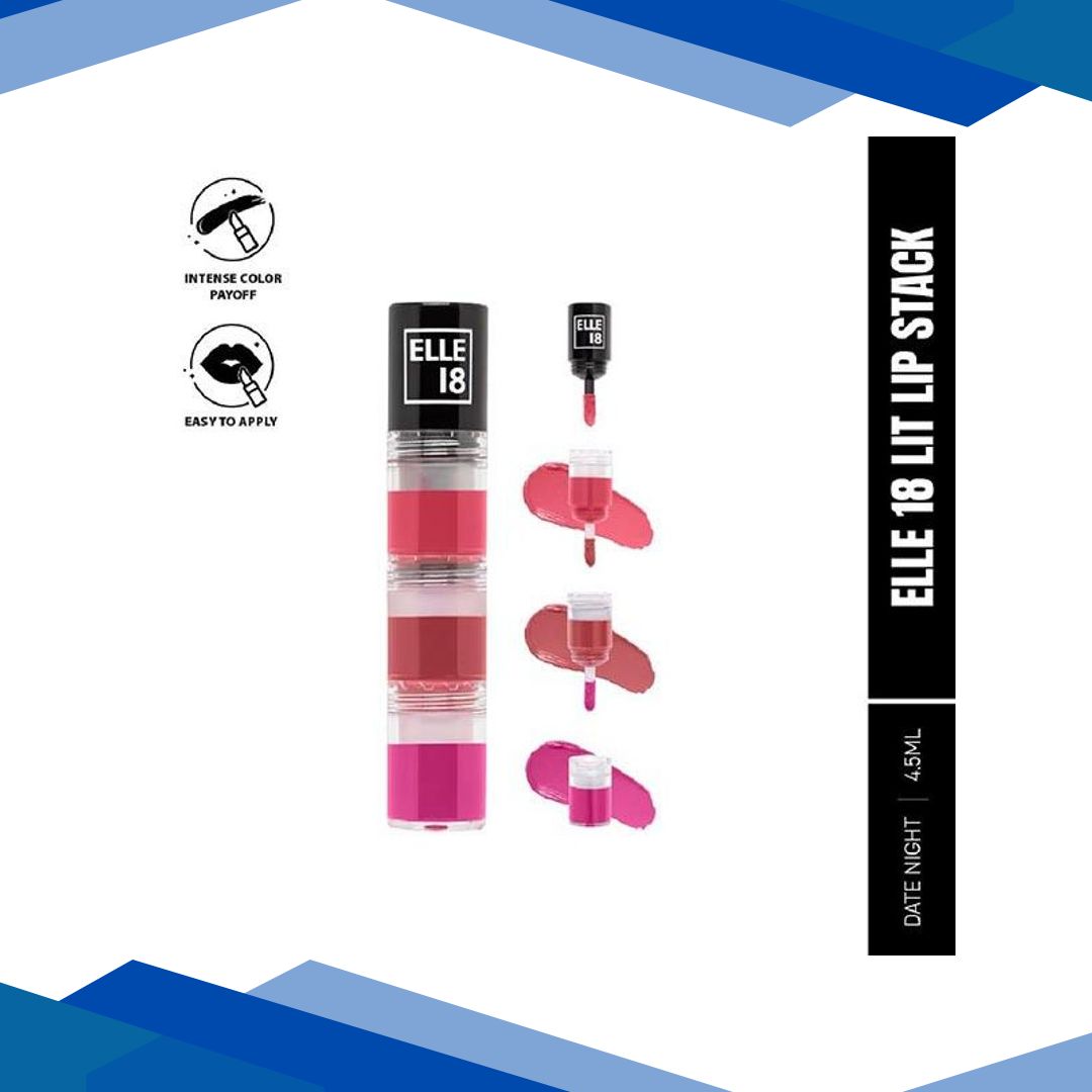 Elle18 Lit Lip Stack Date Night 4.5 ml