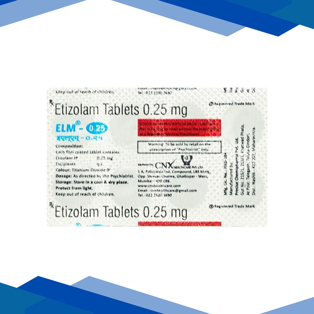 ELM 0.25 Tablet 10’s