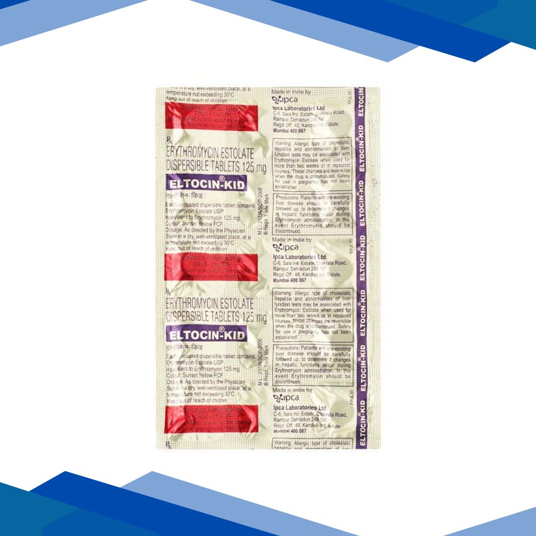 Eltocin Kid 125mg Tablet 15’S