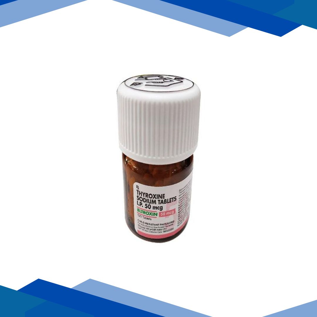 ELTROXIN 50mcg Tablet 120’s