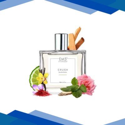 EM5 Crush Unisex Perfume – Woody Amber Warm Spicy, Eau De Parfum Spray for Men & Women 50 ml