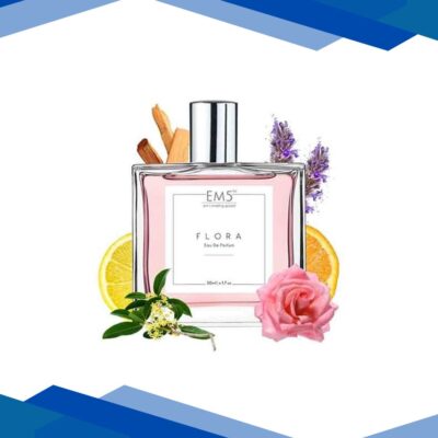 EM5 Flora EDP Perfume for Women – Eau de Parfum for All Day Wear, Fruity Floral Citrus Fresh 50 ml
