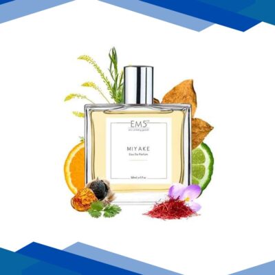 EM5 Miyake Perfume for Men – Eau de Parfum Spray, Citrus Woody Fresh Spicy 50 ml
