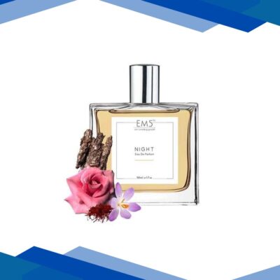 EM5 Night Unisex Perfume – Eau De Parfum Spray for Men & Women, Amber Woody Rose 50 ml