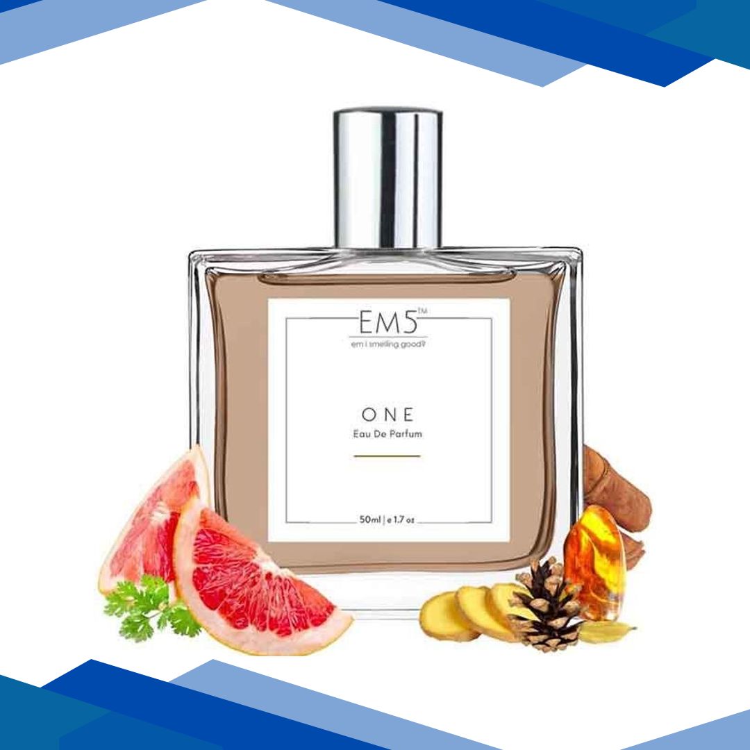 EM5 ONE Unisex Perfume – Eau De Parfum Spray for Men & Women, Sweet Fruity Floral 50 ml