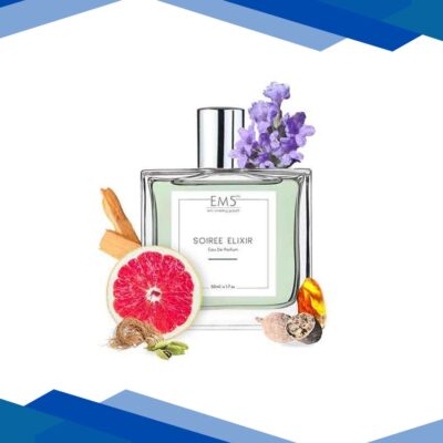 EM5 Soiree Elixir Perfume for Men – Woody Warm Spicy, Eau De Parfum Spray 50 ml