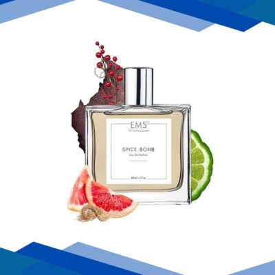 EM5 Spice Bomb Perfume for Men – Warm Spicy Cinnamon Tobacco, Eau De Parfum Spray 50 ml