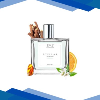 EM5 Stellar Unisex Perfume – Amber Citrus White Floral, Eau de Parfum Spray for Men & Women 50 ml