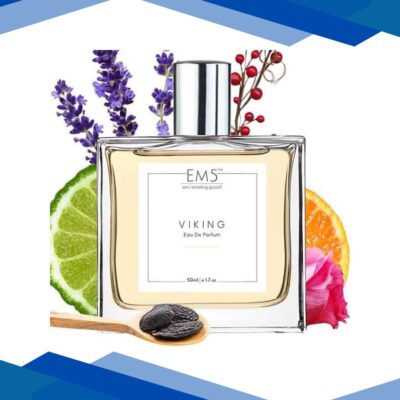 EM5 Viking Perfume for Men – Eau De Parfum Spray, Aromatic Citrus Woody 50 ml