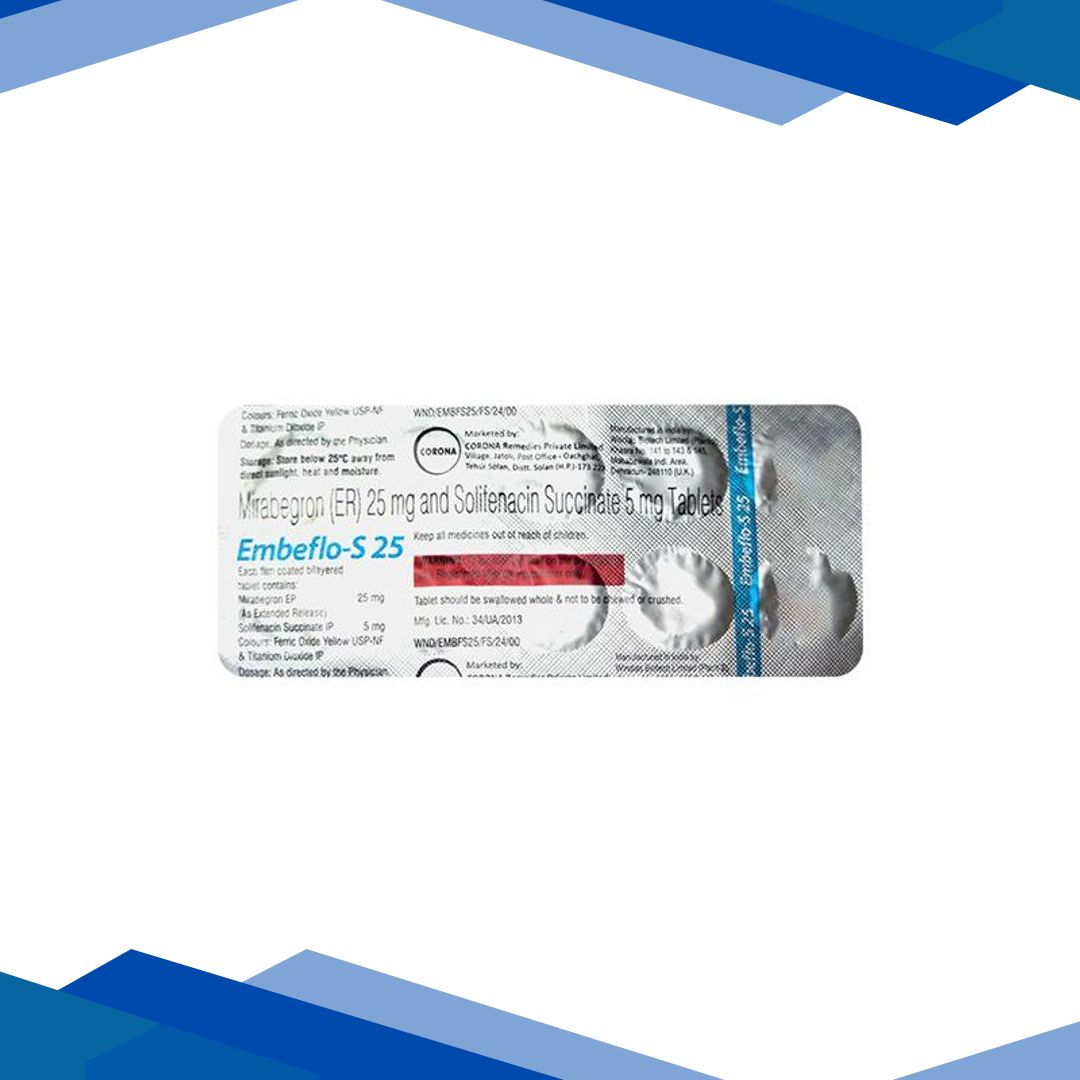 EMBEFLO S 25 Tablet 10’s