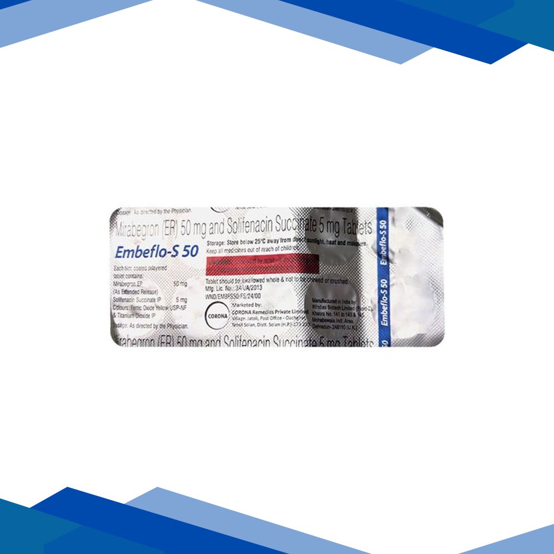 EMBEFLO S 50 Tablet 10’s