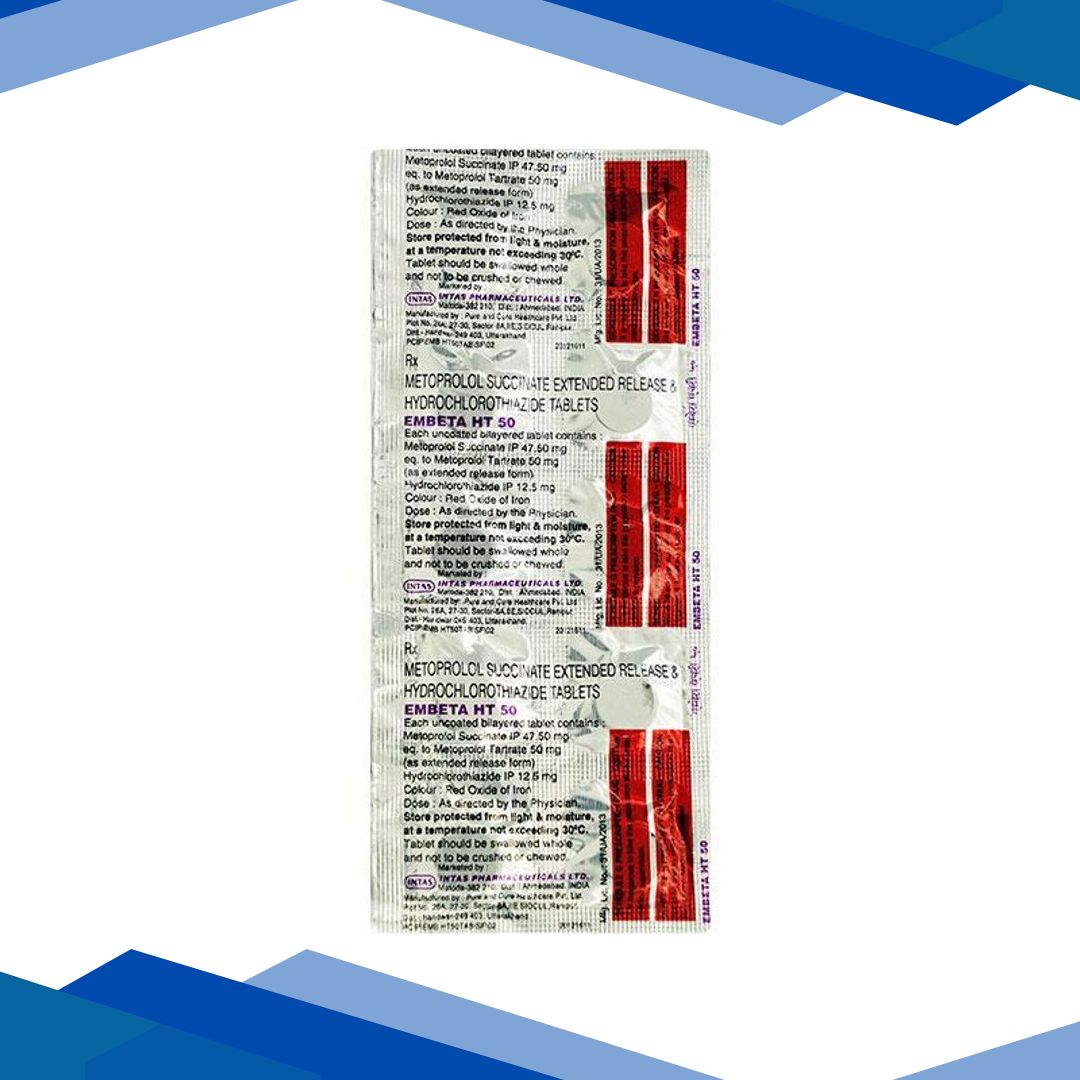 Embeta HT 50mg Tablet 10’S