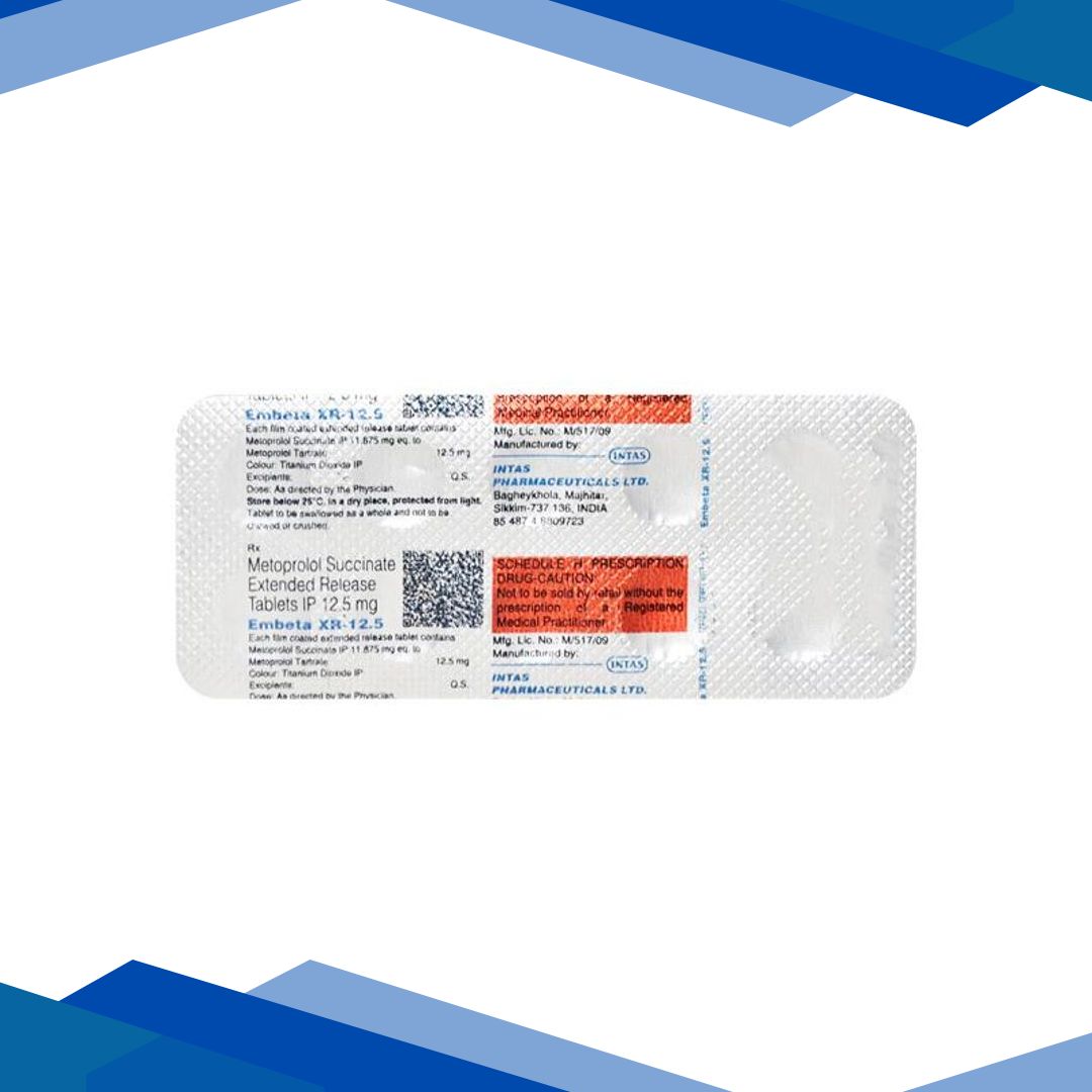 Embeta XR 12.5mg Tablet 10’S
