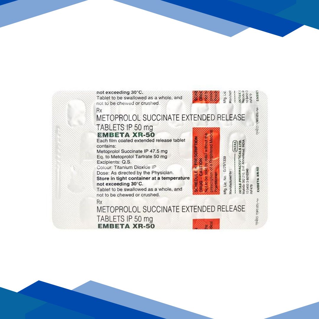 Embeta XR 50mg Tablet 30’S