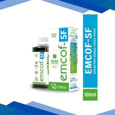 Emcof-SF Herbal Cough Syrup 100 ml
