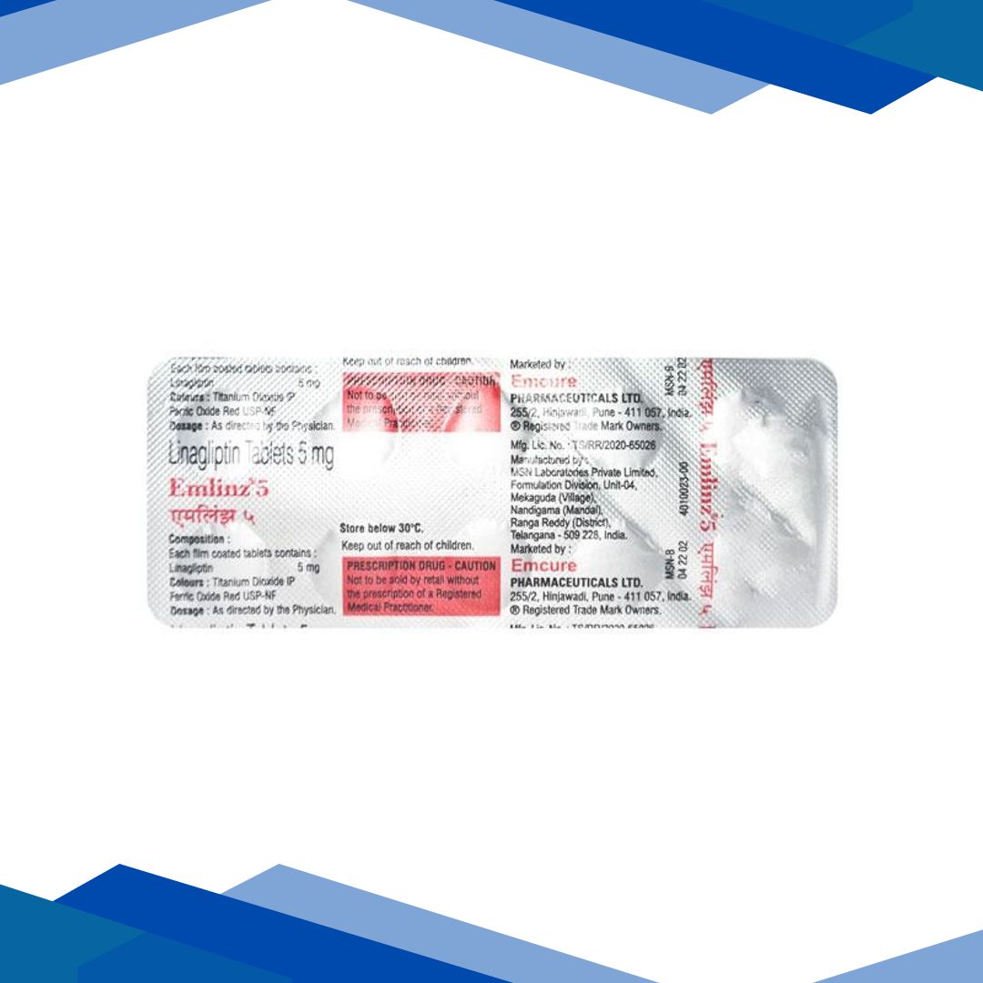 EMLINZ 5 Tablet 10’s