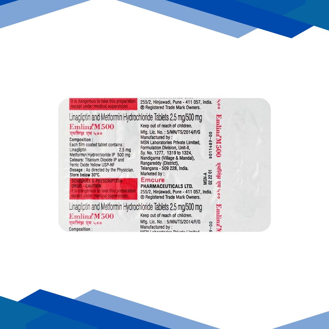 EMLINZ M 500 Tablet 10’s