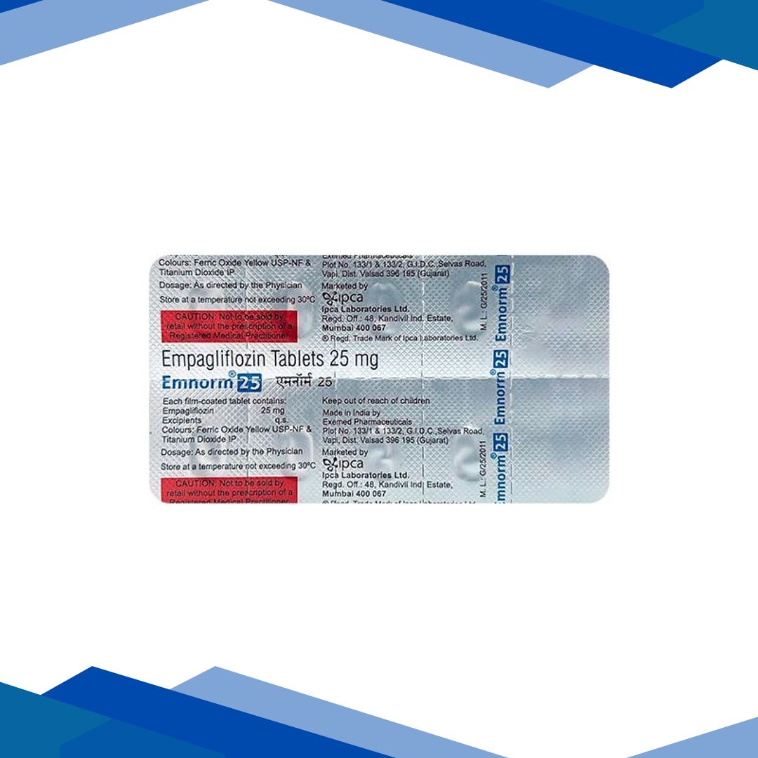 EMNORM 25 Tablet 10’s