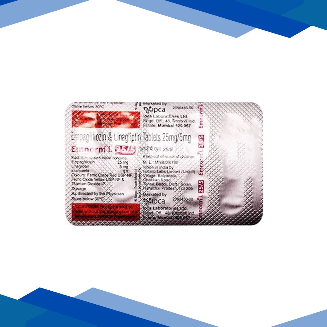 EMNORM L 25/5 Tablet 10’s