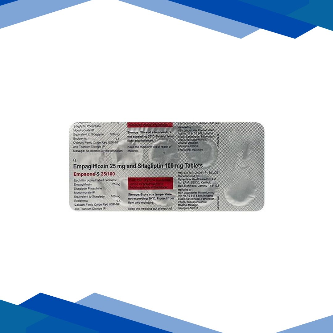 EMPAONE S 25/100 Tablet 10’s