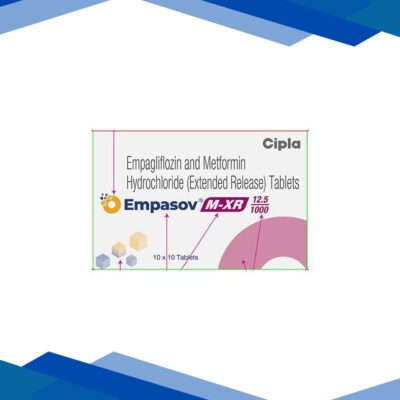 EMPASOV M XR 12.5/1000 Tablet 10’s