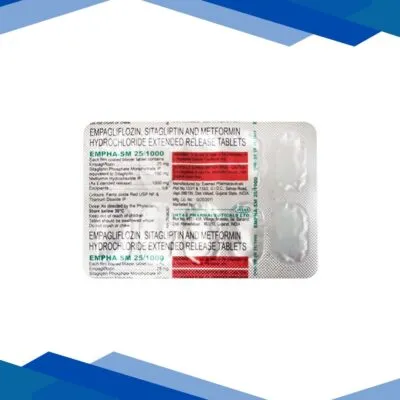 EMPHA SM 25/1000 Tablet 10’s