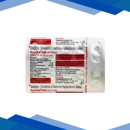 EMSITA GM 50/1/1000 Tablet 10’s
