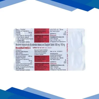 EMSITA M SR 100/1000 Tablet 10’s