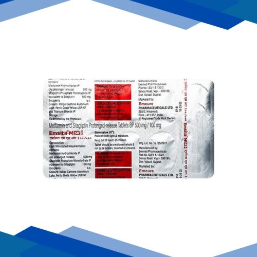 EMSITA M SR 100/500 Tablet 10’s