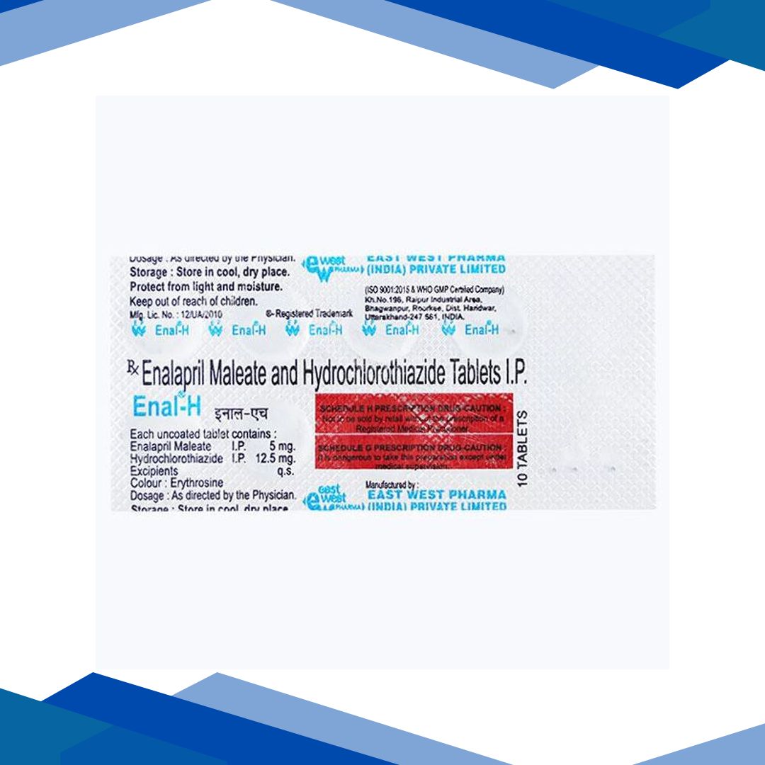 Enal H 5mg Tablet 10’S