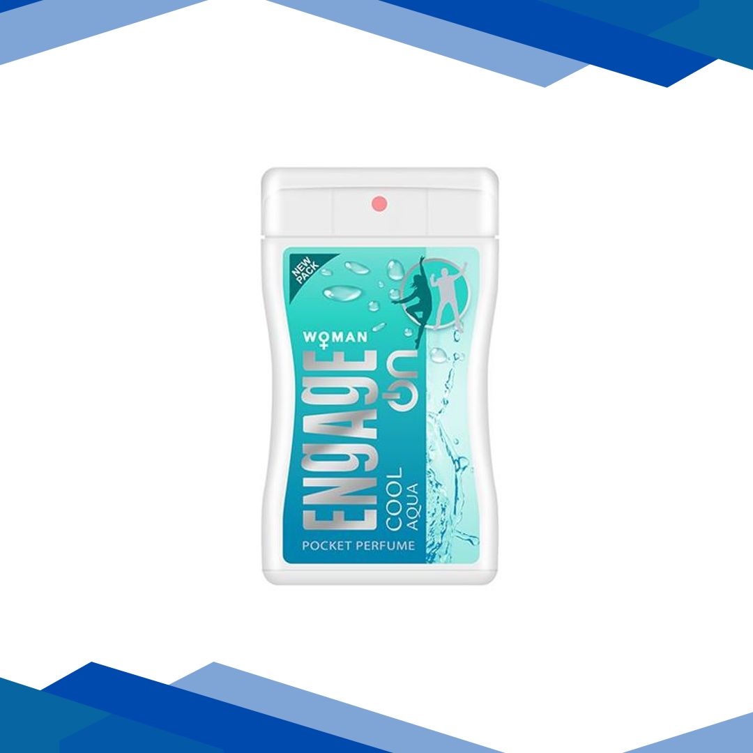 Engage On Woman Pocket Perfume – Cool Aqua 17 ml