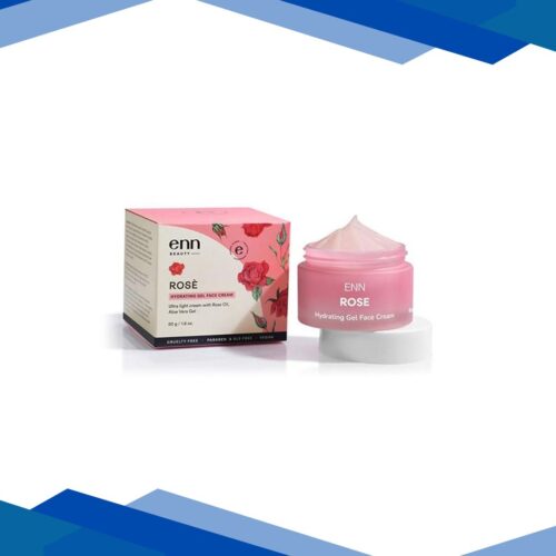 ENN Rose Ultra Light Hydrating Face Cream Infused With Hyaluronic Acid & Aloe Vera Gel 50 gm