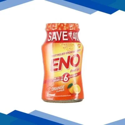 Eno Fruit Salt Powder – Orange Flavour 100 gm