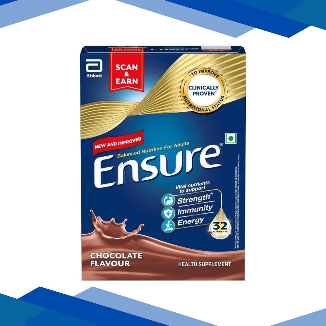 Ensure Nutritional Powder – (Refill Pack) Chocolate Flavour 375 g