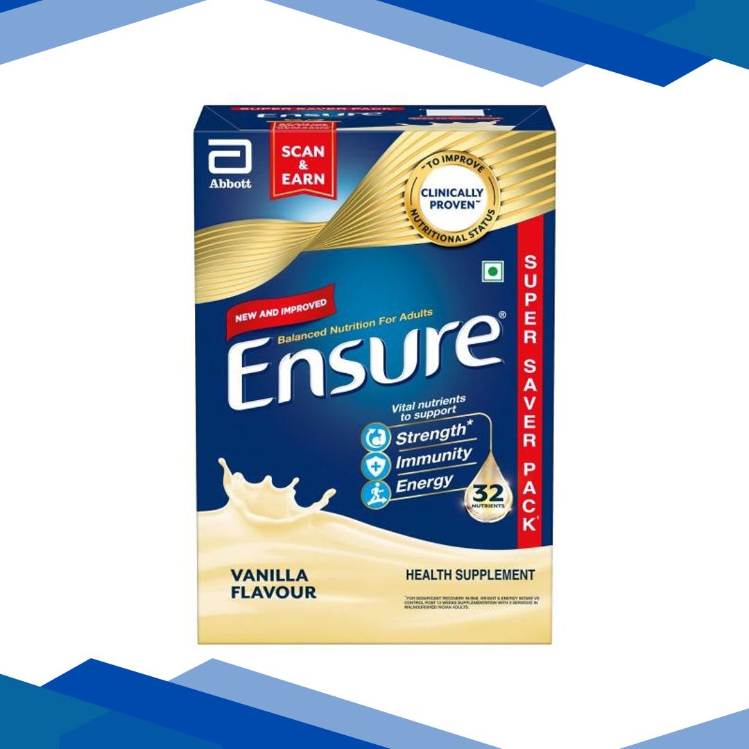 Ensure Nutritional Powder – Vanilla Flavour 950 g (Refill Pack)