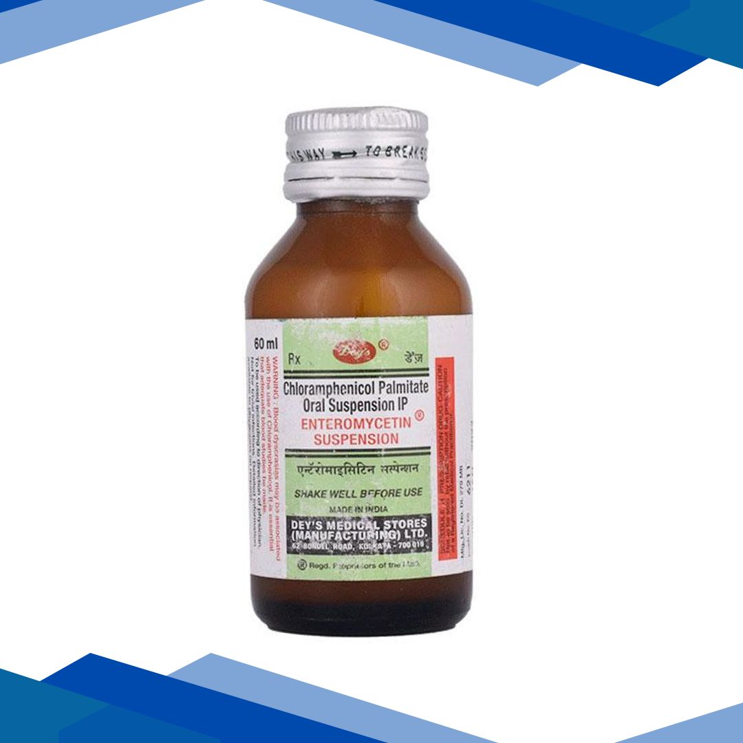 Enteromycetin 125mg Syrup 60ml