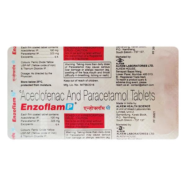 ENZOFLAM P Tablet 10’s