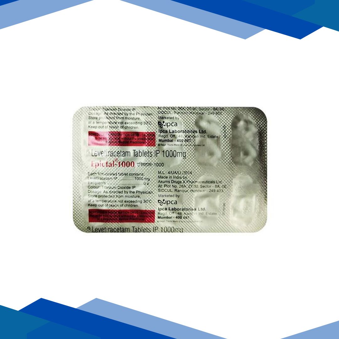 Epictal 1000Mg Tablet 10’s