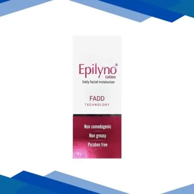 EPILYNO DAILY FACIAL MOISTURIZER PARABEN FREE Lotion 75g