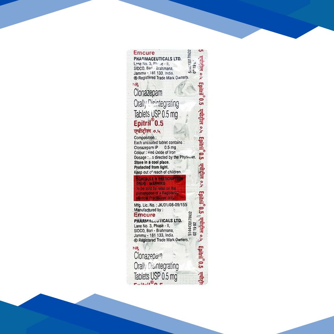 Epitril 0.5mg Tablet 10’S