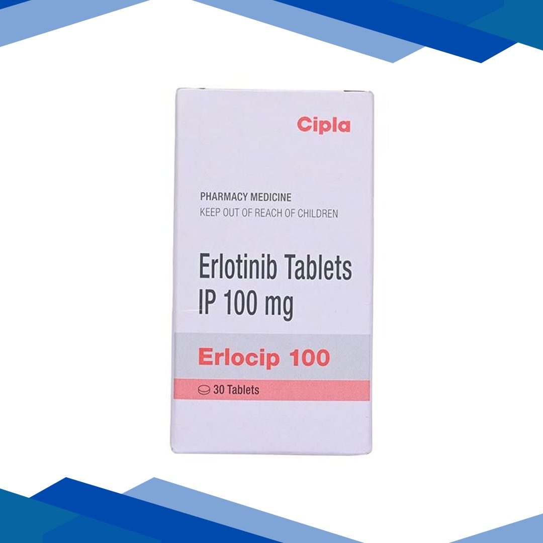 Erlocip 100mg Tablet 30’S