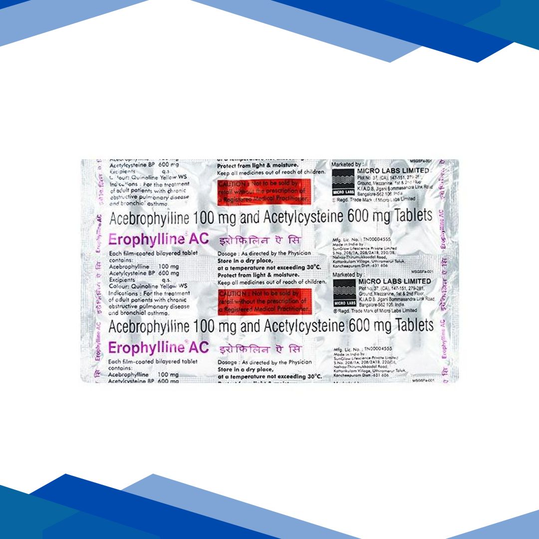 EROPHYLLINE AC Tablet 10’s