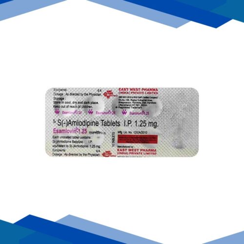 Esamlovin 1.25mg Tablet 10’S