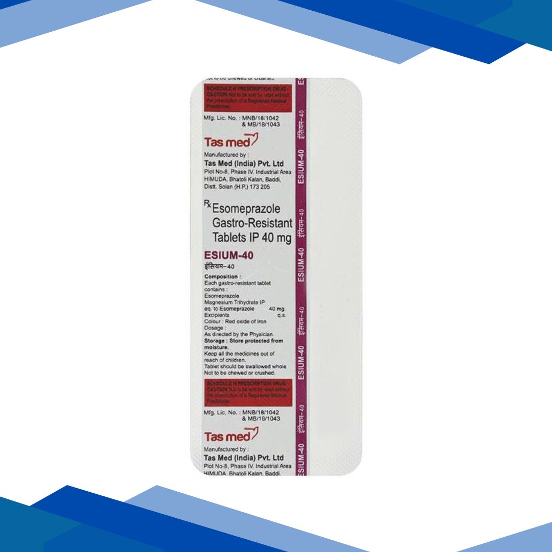 ESIUM 40MG TABLET 10’S