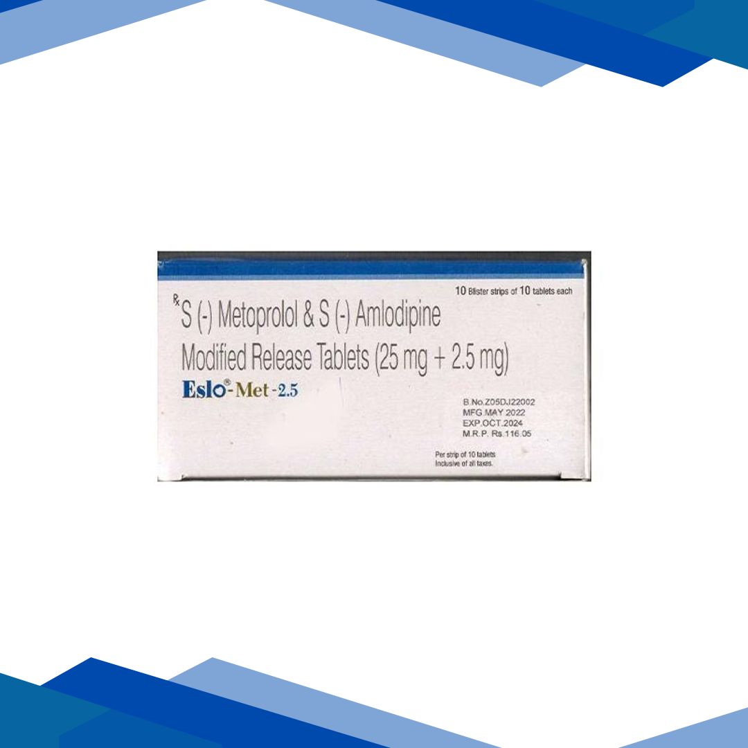 Eslo Met 2.5mg Tablet 10’S