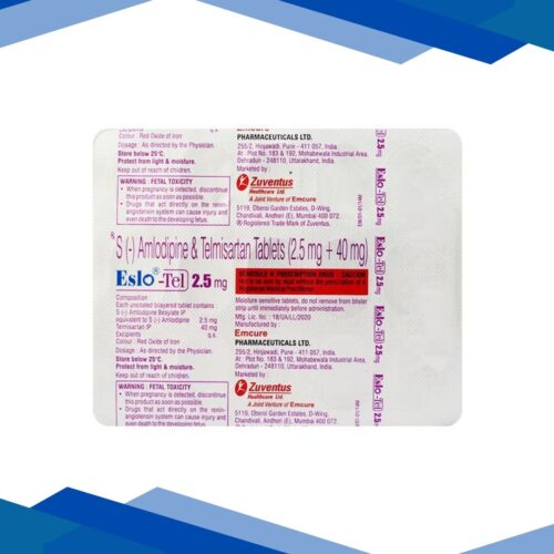 Eslo Tel 2.5mg Tablet 15’S