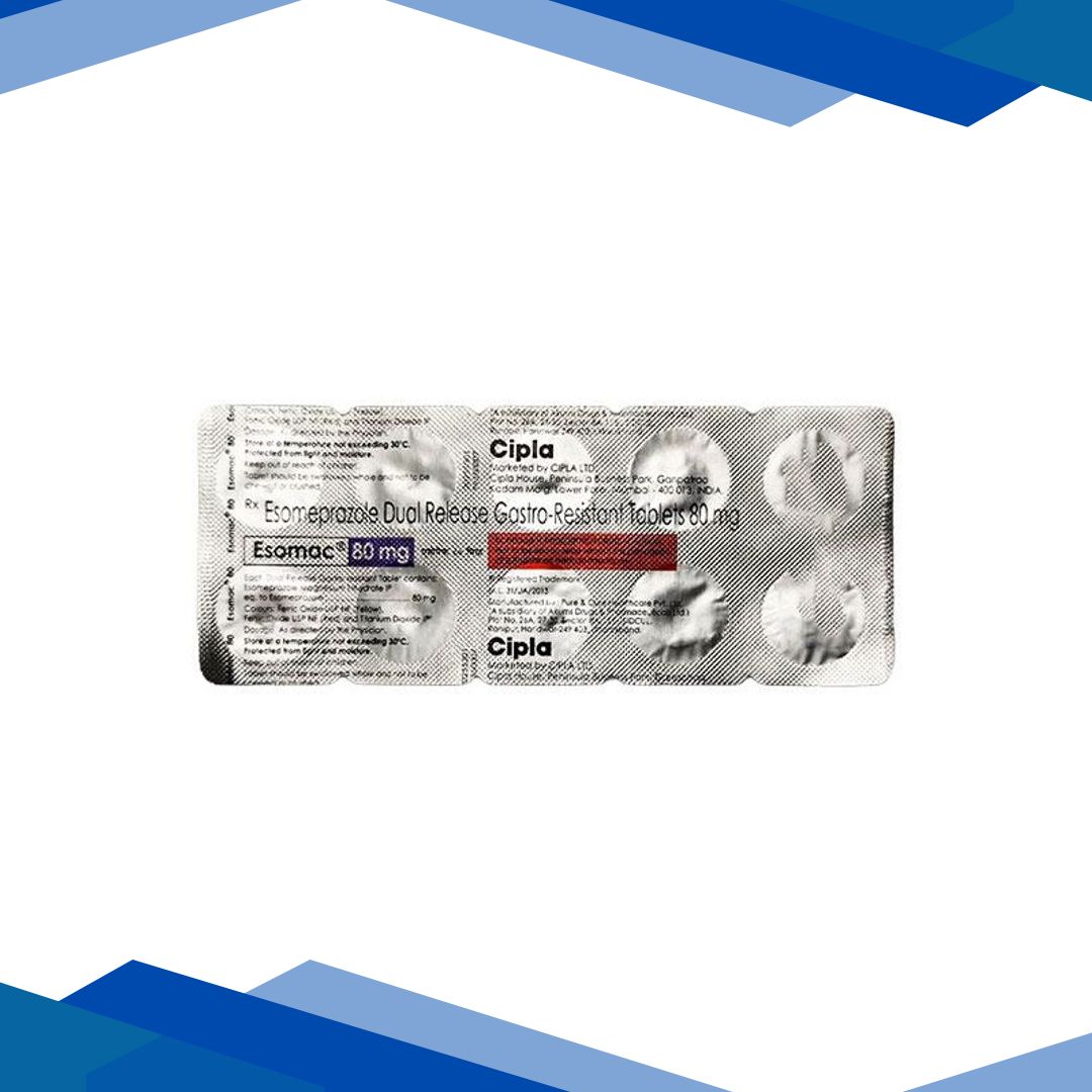 ESOMAC 80 Tablet 10’s