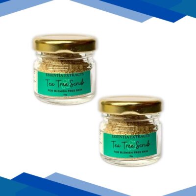 Essentia Extracts Anti Acne & Blemish Scrub – Tea Tree (Pack of 2 x 15 gm) 1’s